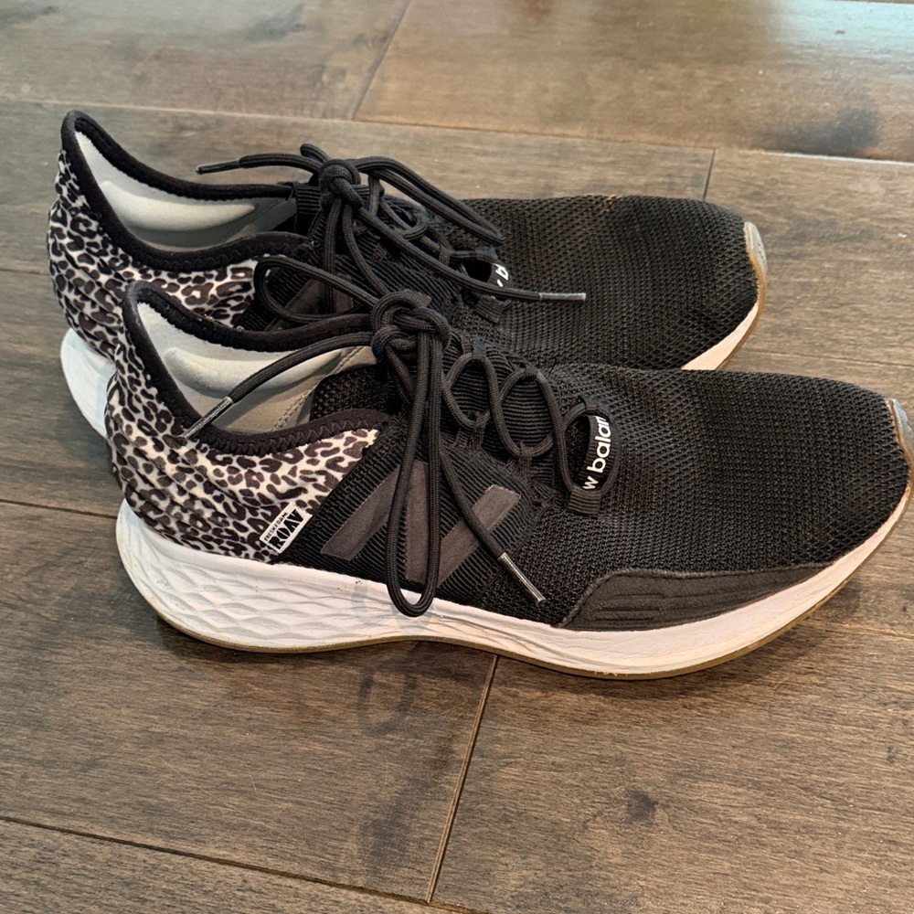 New Balance Black and White Kids Sneakers